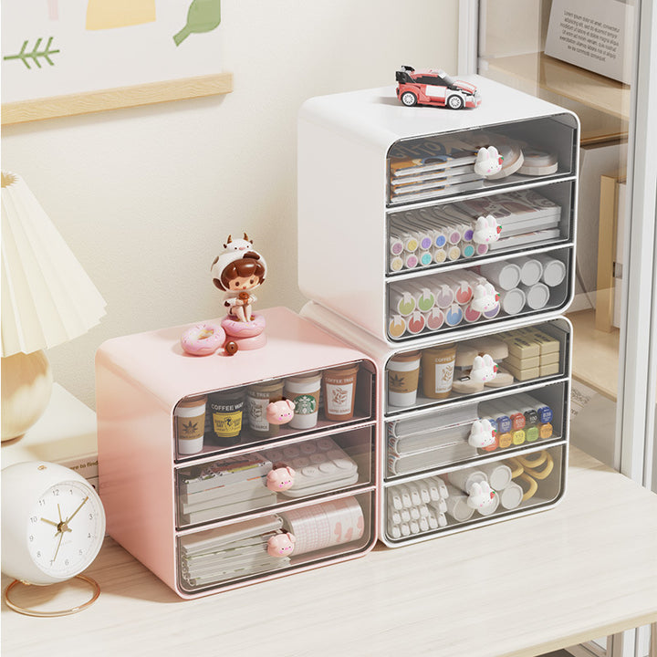 Modern Multi-Drawer Desktop Storage Organizer Kalsten