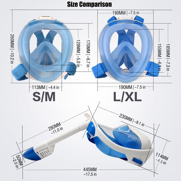 Full Face Snorkel Mask Kalsten