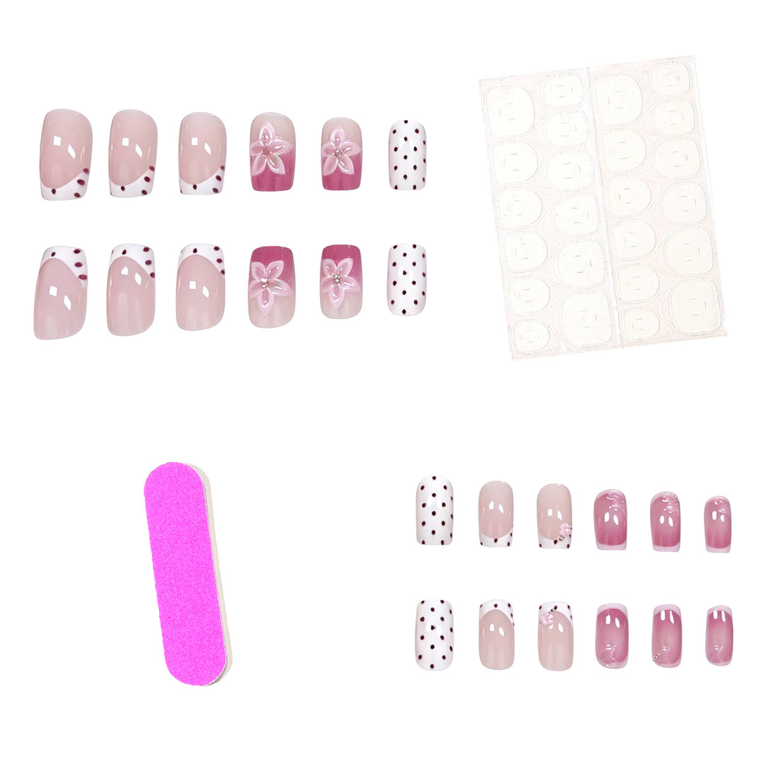 Floral Abstract Nail Art Set Kalsten