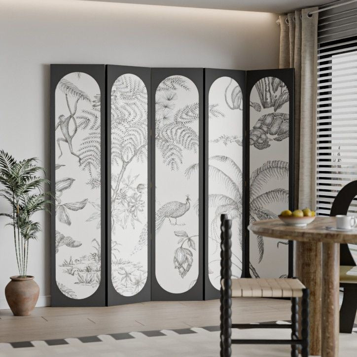 Artistic Floral Room Divider Kalsten