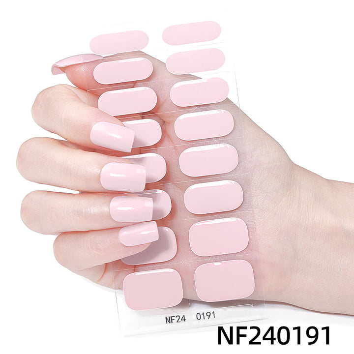 Glossy Finish Gel Nail Wraps