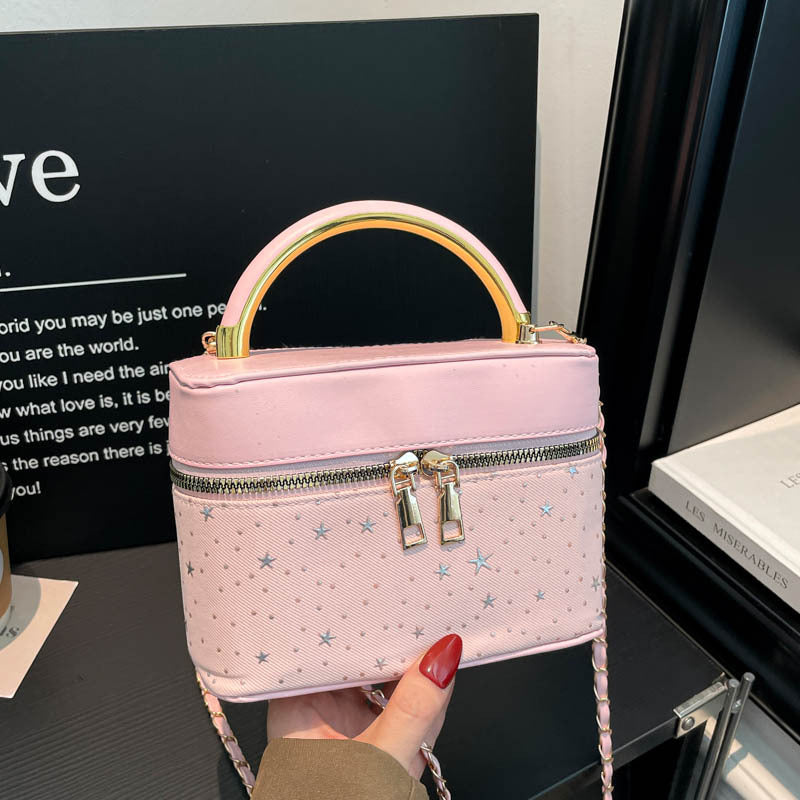 Elegant Starry Design Handbag