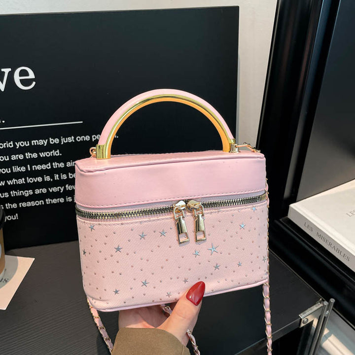 Elegant Starry Design Handbag