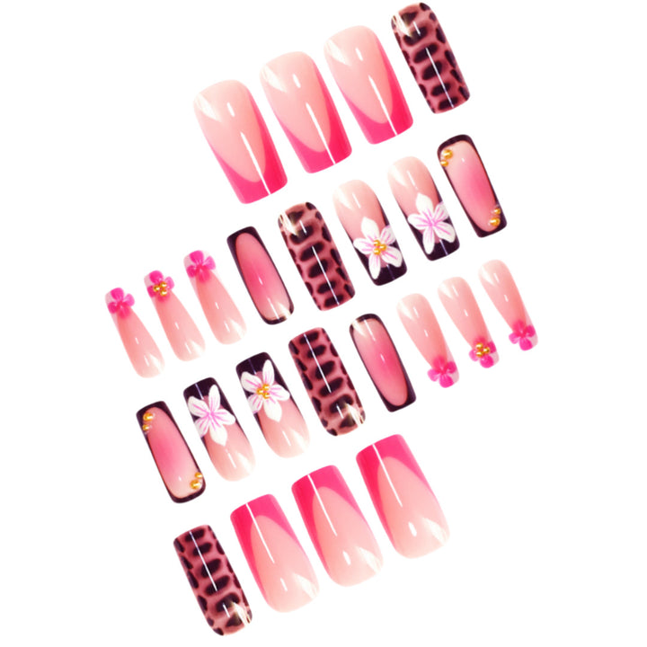Artistic Floral Press-On Nail Extensions Kalsten 1787913978