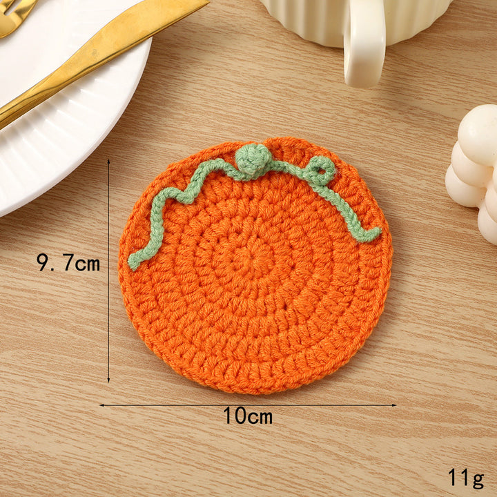 Decorative Crochet Lemon Coaster Kalsten