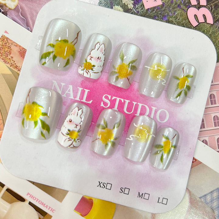 Artful nail tips with cheerful fruit designs Kalsten