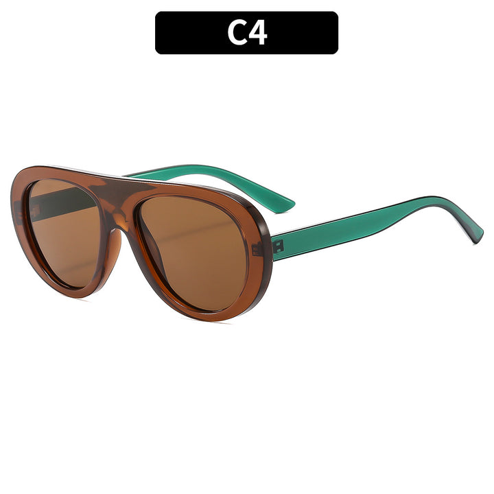 Bold Oversized Shield Sunglasses