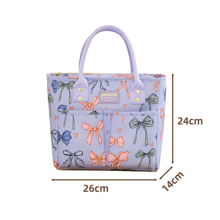 Multi-Pocket Insulated Lunch Tote Kalsten