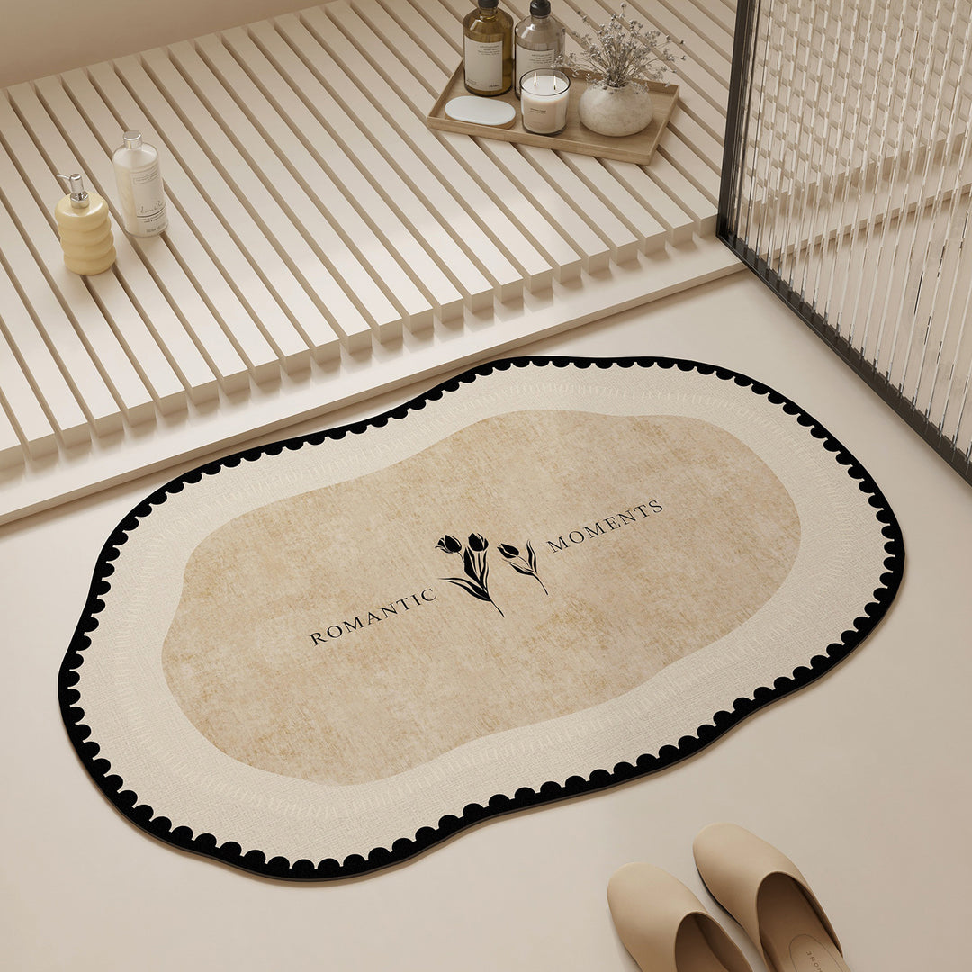Floral Accent Area Rug