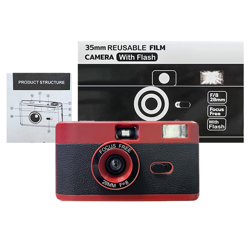 Reusable Film Camera with Flash Kalsten