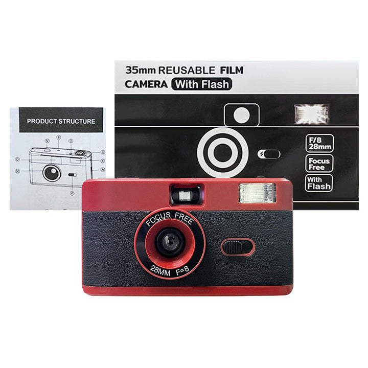 Reusable Film Camera with Flash Kalsten