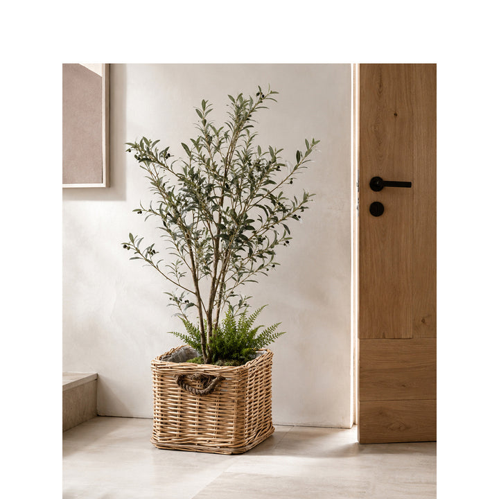 Robust storage basket with reinforced handles Kalsten