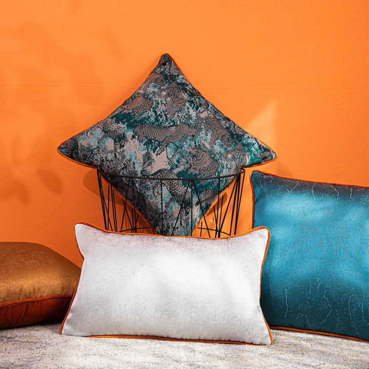 Artistic Animal Print Decorative Pillow Case
