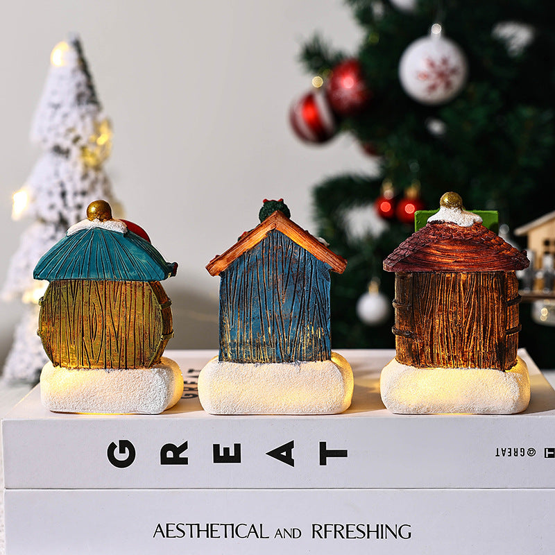 Illuminated Christmas village decoration Kalsten