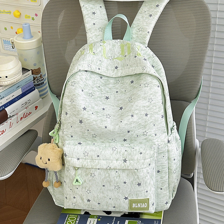 Star Print Fashion Backpack Kalsten