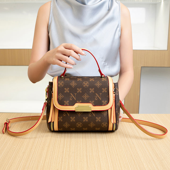 Chic Structured Handheld Shoulder Bag