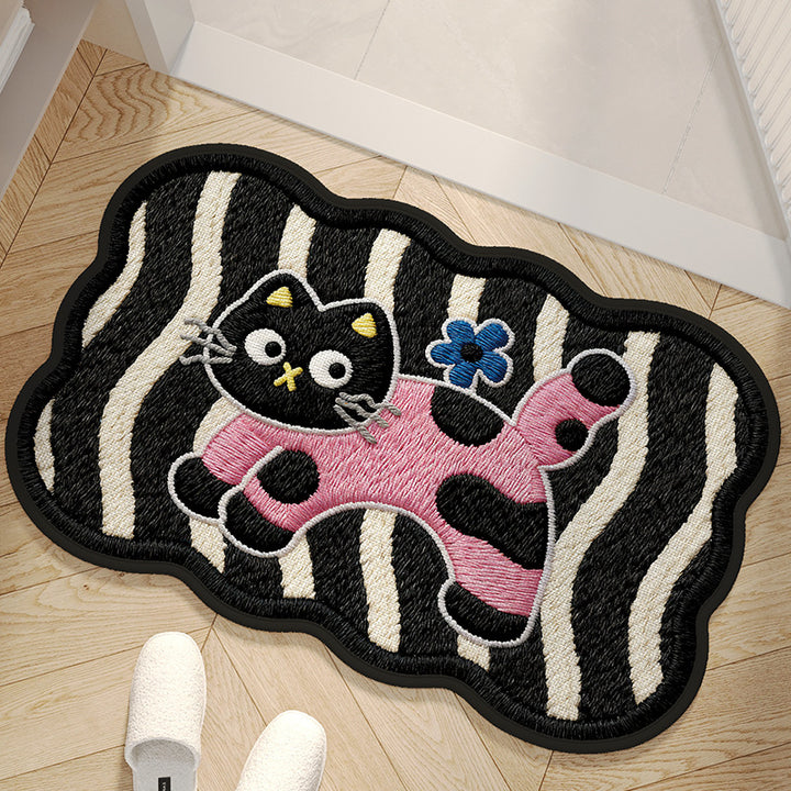 Adorable Dog-Themed Area Mat Kalsten