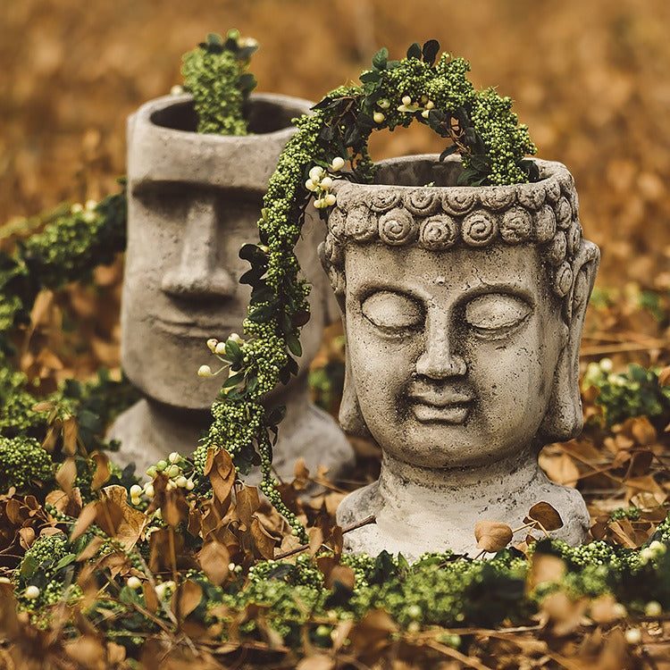 Decorative Buddha statuette Kalsten