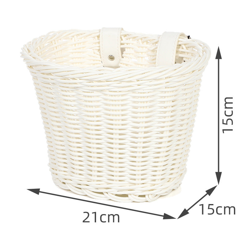 Woven Storage Basket with Handles Kalsten