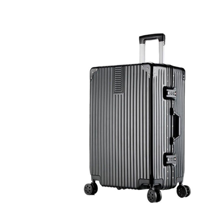 Hard-shell suitcase with 360-degree wheels and security lock Kalsten