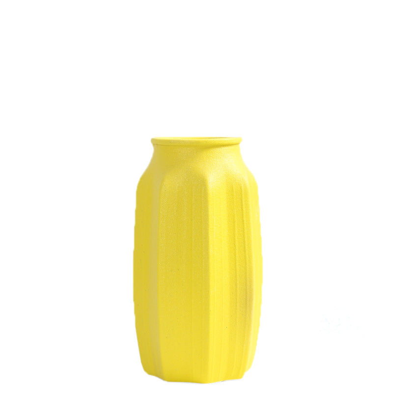 Textured Ceramic Floral Vase Kalsten