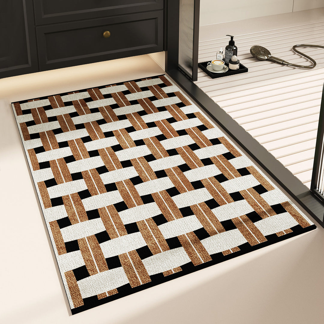 Contemporary Geometric Design Area Rug for Home