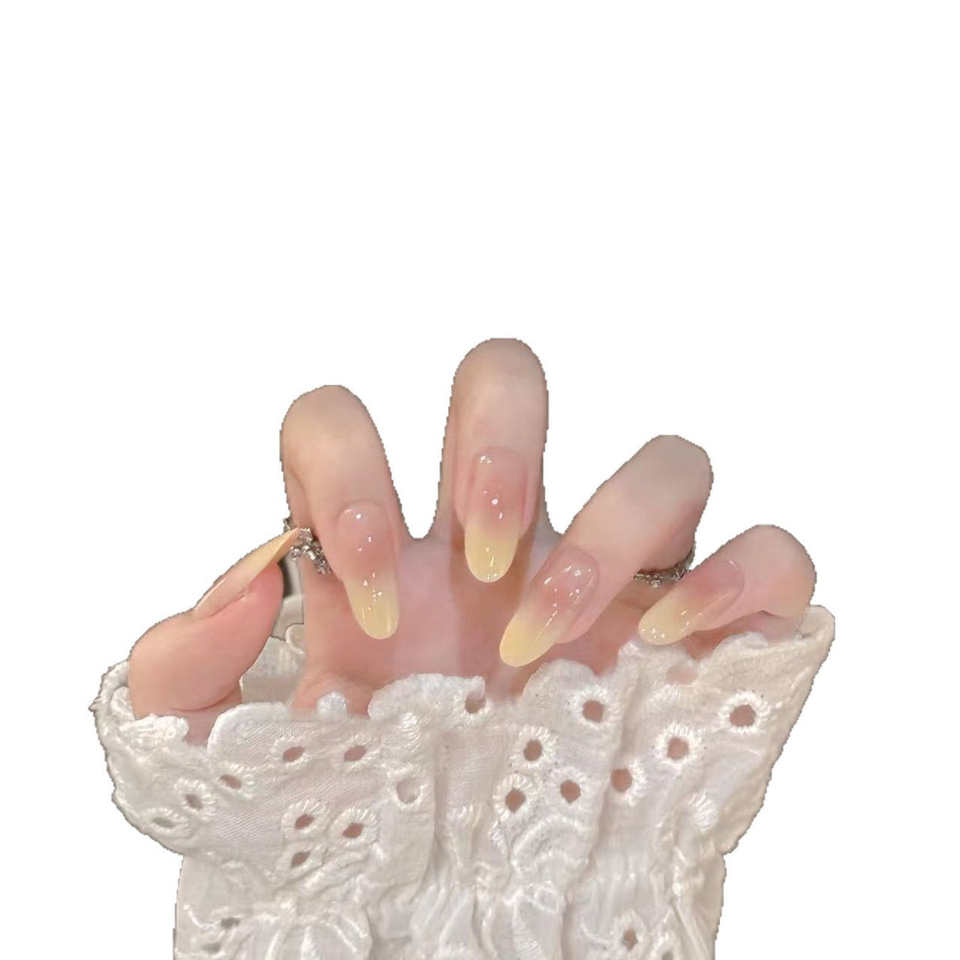 Artificial Nails in Modern Ombre Design Kalsten