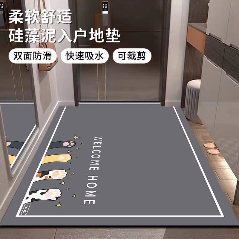 Modern Geometric Entryway Mat