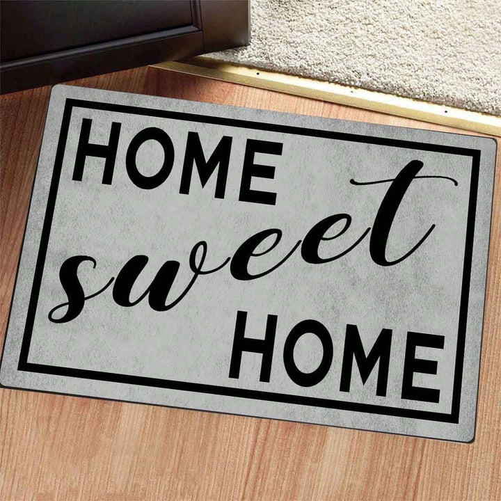Decorative Geometric Welcome Mat Kalsten