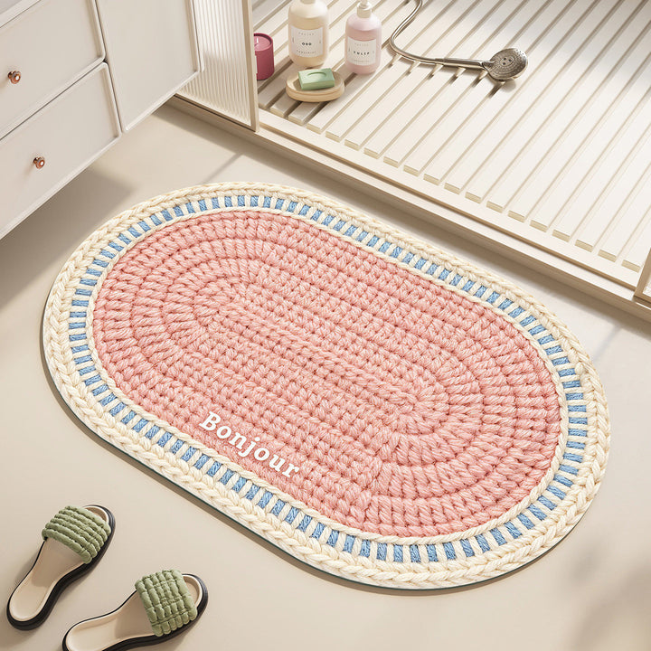 Cartoon Fruit Shaped Bath Mat