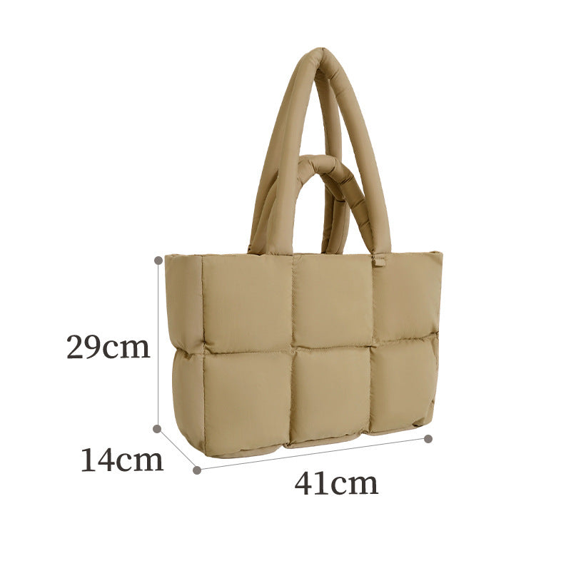Quilted Puff Tote Bag Kalsten