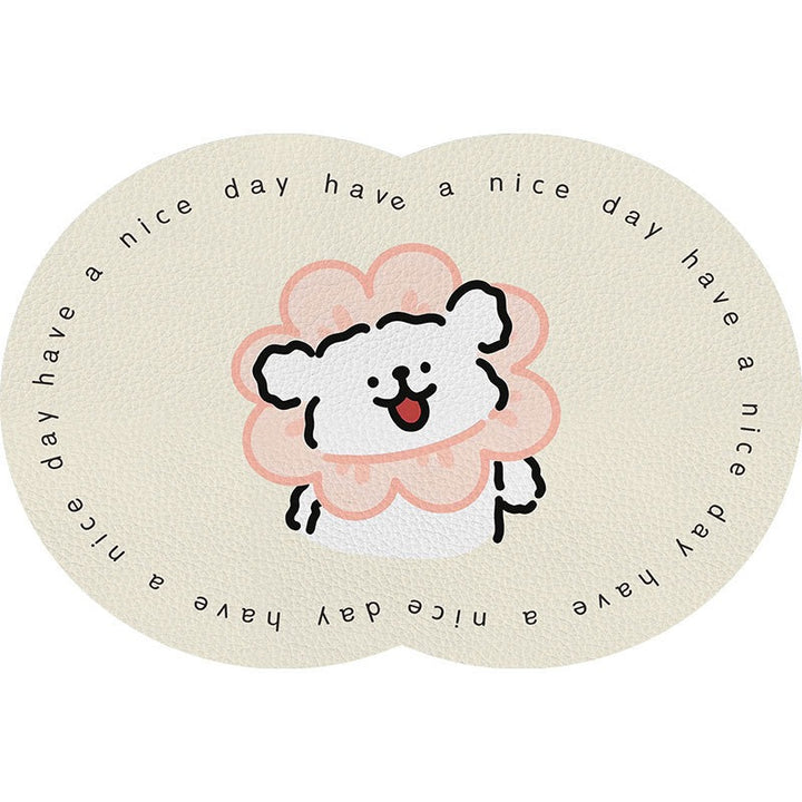 Unisex Cute Cartoon Pet-Themed Mat Kalsten