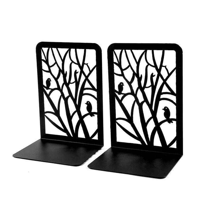 Artistic Bird-Inspired Decorative Bookends
