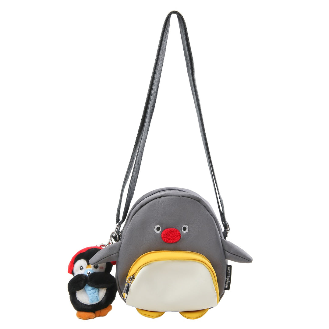 Whimsical Penguin-Themed Crossbody Bag