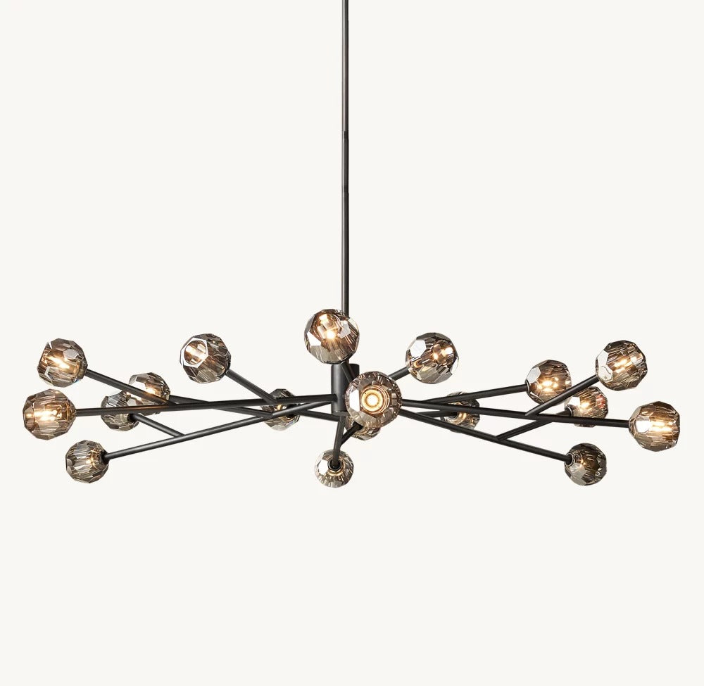 Modern Floral Chandelier