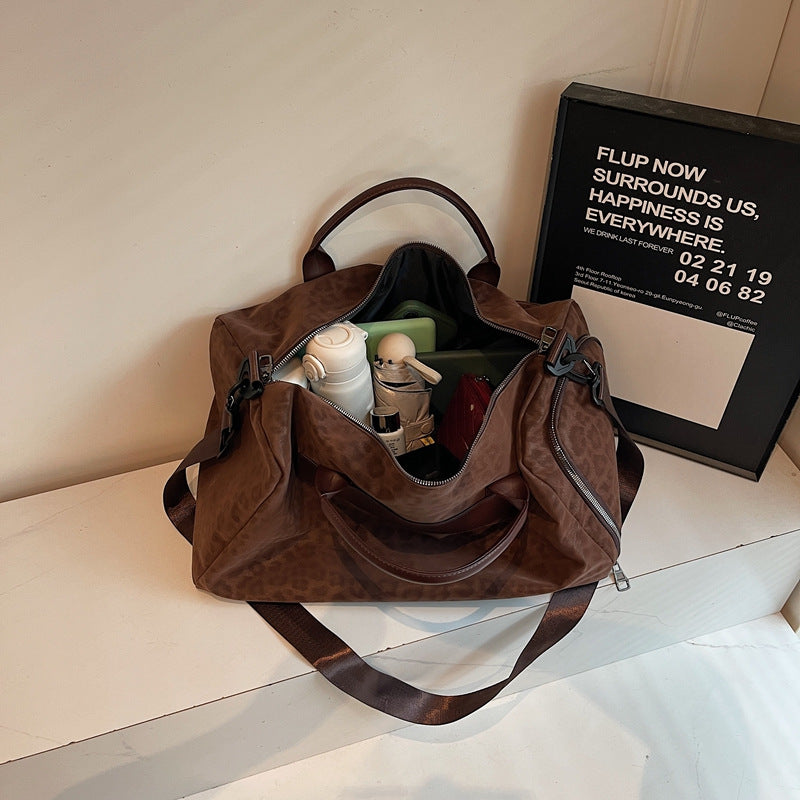 Chic Animal Print Travel Duffle Bag Kalsten