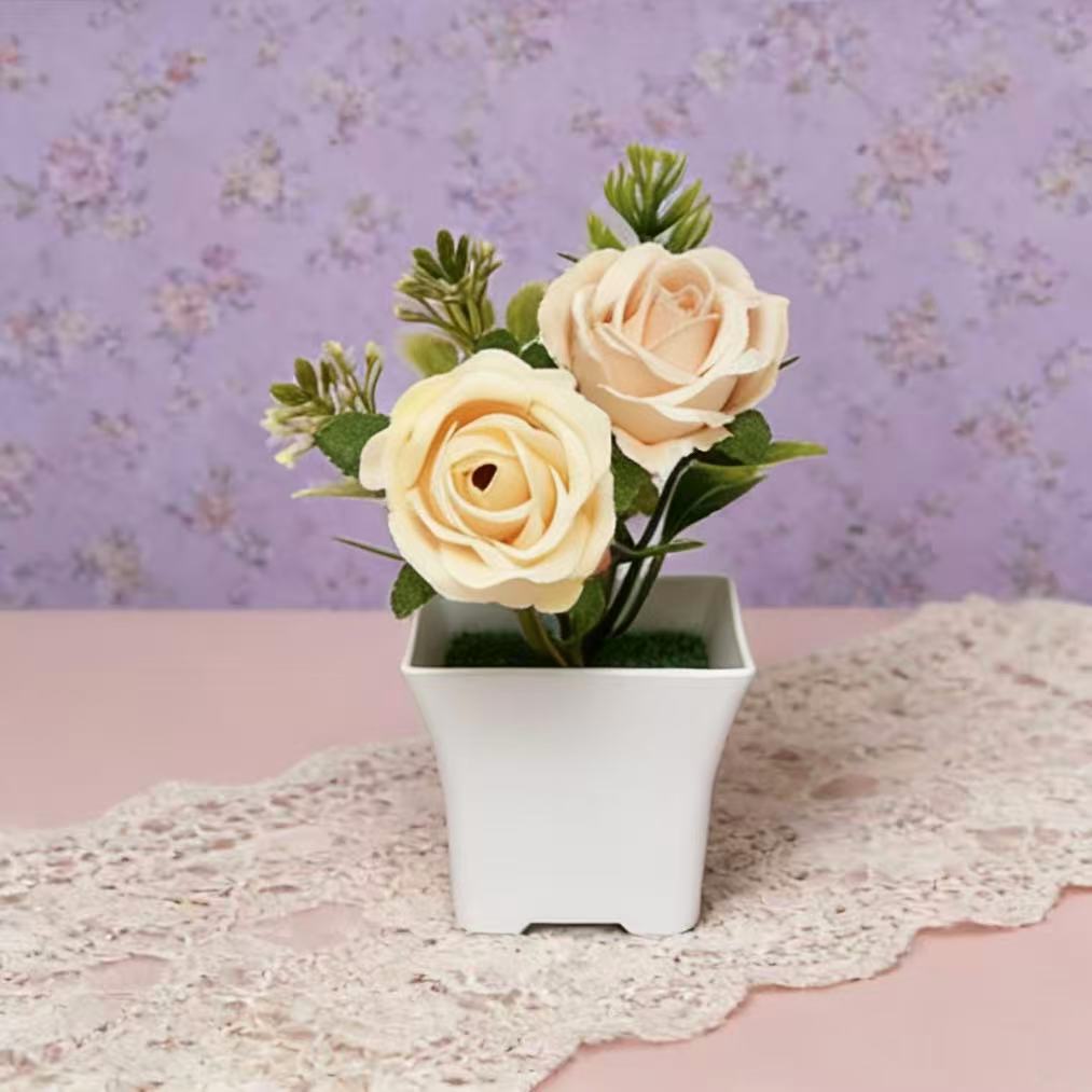 Elegant Decorative Flower Arrangement for Home Decor Display
