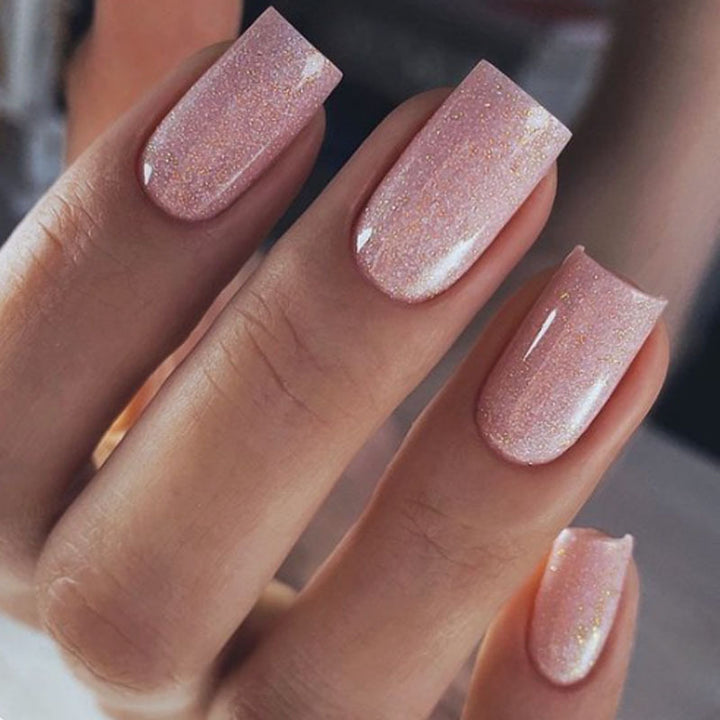Glamorous Glittery Press-On Nail Tips Kalsten