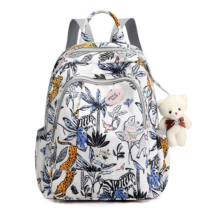 Fun Printed Multi-Compartment Backpack Kalsten