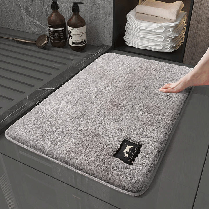 Plush Microfiber Bath Mat Kalsten