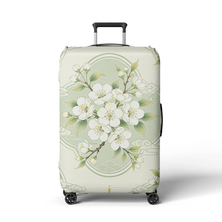 Women Hard Shell Suitcase in Elegant Bamboo Design Kalsten