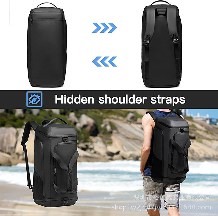 Multi-Compartment Travel Sports Duffel Bag Kalsten