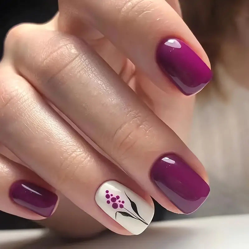 Floral-Themed Nail Art Set Kalsten