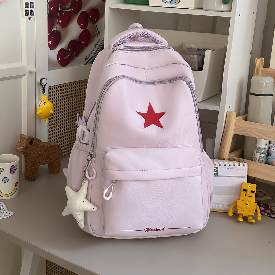 Casual Backpack with Stylish Star Design Kalsten