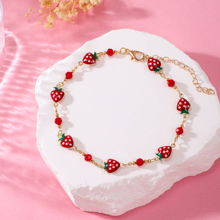 Strawberry Charm Bracelet Kalsten