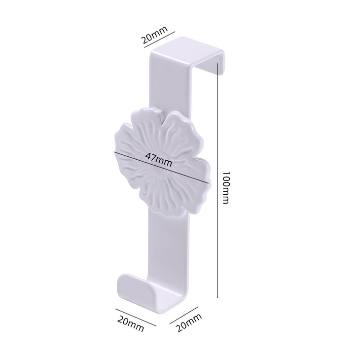 Unisex Wall Hooks with Floral Design Kalsten