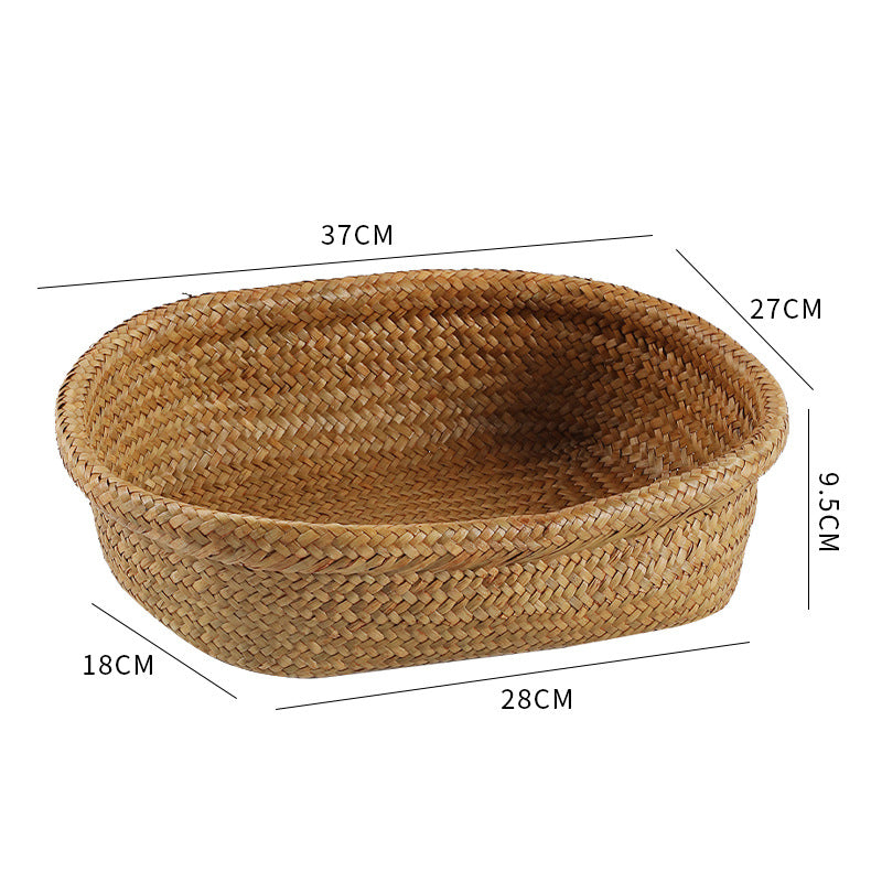 Natural Woven Serving Basket Kalsten