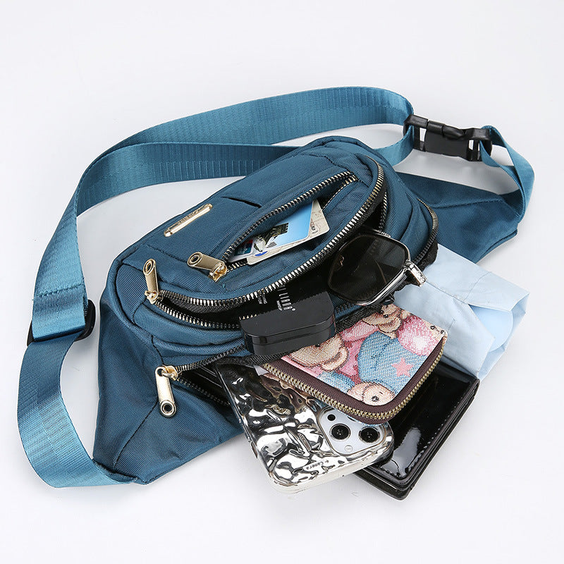Multi-Pocket Stylish Waist Bag Kalsten