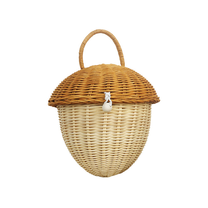 Storage basket with lid Kalsten