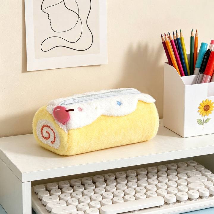 Plush Dessert-Themed Pencil Case Kalsten